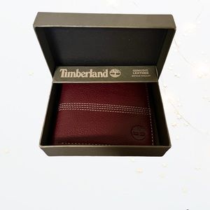Timberland Genuine Leather Bifold Mens Wallet